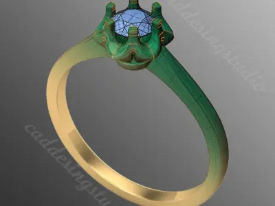 Ring iz64 3D print model