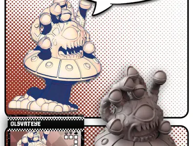 Olsvateye 3D print model