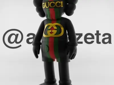 Kaws GUCCI for Print 3D print model