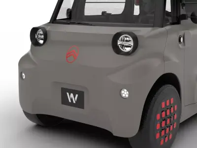 Citroen Ami 2025 3d model 3D model