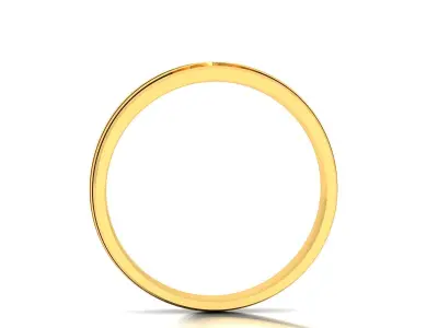 Band 3dm Render Details gold wedding 3D print model