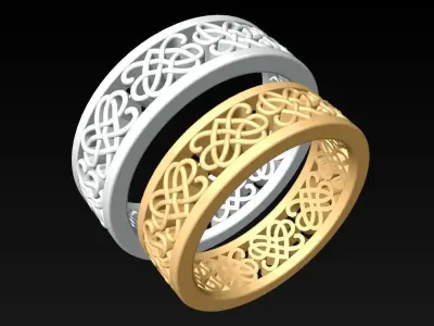 Wedding Rings - N115208 3D print model