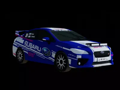 2015 Subaru WRX STi NR4  3D model