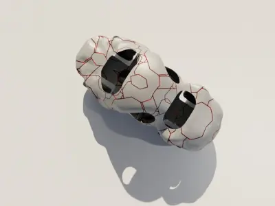 car 7 Low-poly 3D model