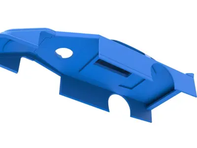 Shell of Asphalt Modified stock car V3 Scale 1 to 25 3D print model
