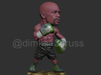 Floyd Mayweather 3D print model