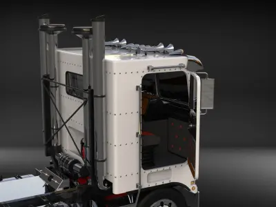 Kenwork K100 Day Cab 3D model