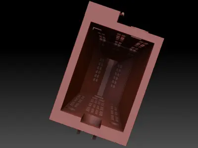 LED Light Miniature House 3D print model