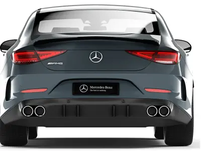 Mercedes-Benz CLS 53 AMG 2019 3D model