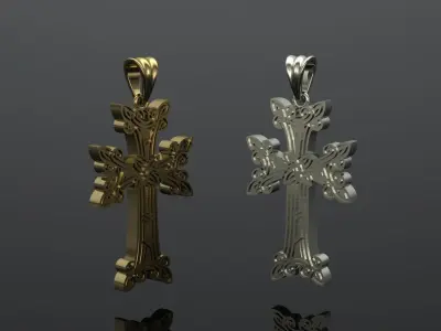 Armenian Cross 3D print model