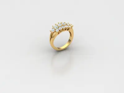 Wedding Ring 3D print model 3D print model