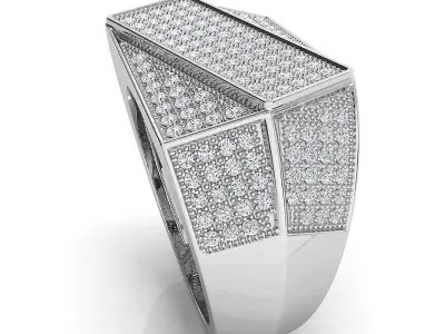 Big fancy mans ring 3D print model purchase