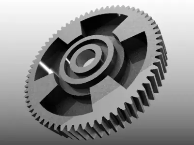 Power window gear for car Chevrolet Niva 3D model