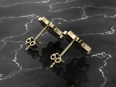 Jewelry Earring 3D print model