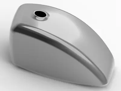 Motorcycle Fuel Tank 3D print model