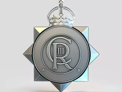 Greater Manchester Police 3D print model