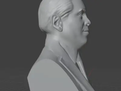 Jesse Ernest Wilkins 3D print model