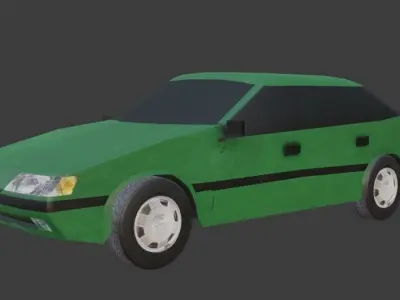 Daewoo Espero Low-poly 3D model