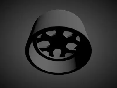 FUEL AVENGER scalable and printable rims 3D print model