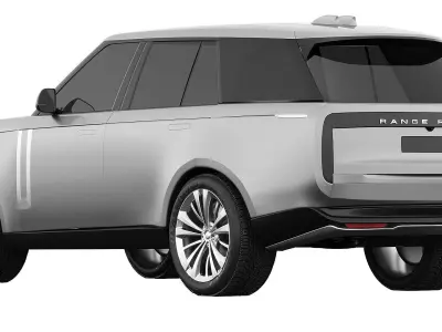 Range Rover 3D model Textured