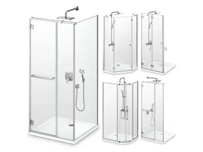 Cabin showers Radaway Carena 3D model