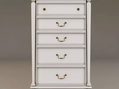 Laura Ashley chest of drawers 2 3D model