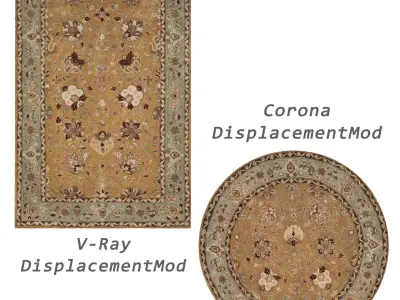 Rugs No 645 Low-poly 3D model