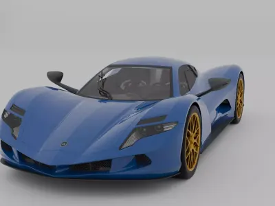 Aspark Owl 3D model