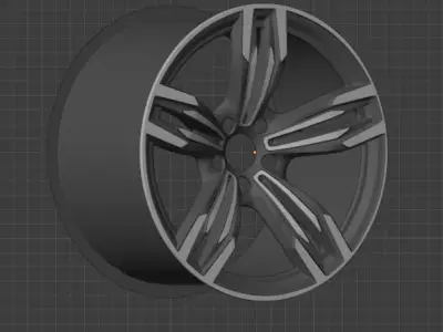 Wheel for car 3D model