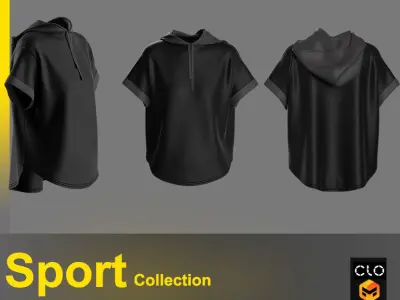 Sportwear collection 3D model