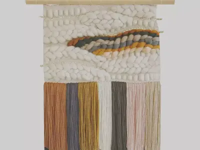 Sunwoven Wall Hanging 3D model