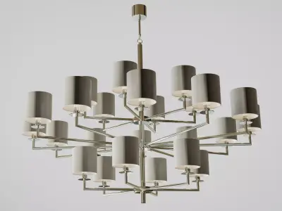 COMETA  Chandelier 3dModel 3D model