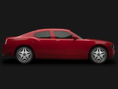 Dodge Charger 2008 3D model