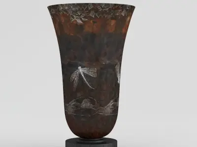 Vase 04 3D model purchase