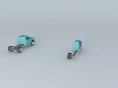 GAZ-53 wannabe Free 3D model