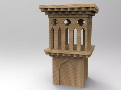 badgir irani  3D model