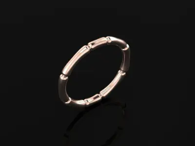 Bamboo Ring 3D print model purchase