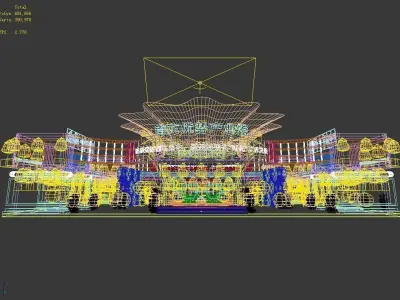 Exhibition - Area -26X15-3DMAX2009-020 3D model