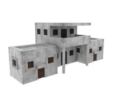 Middle Eastern House 3D model