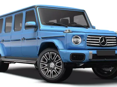 Mercedes Benz G 500 Limousine 2026 3D model