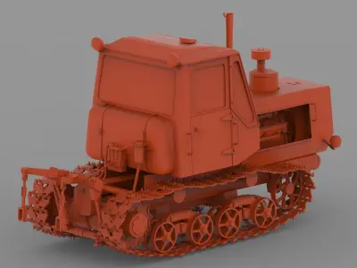HTZ T-150 3D print model