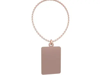 Necklace v1 002 Low-poly 3D model