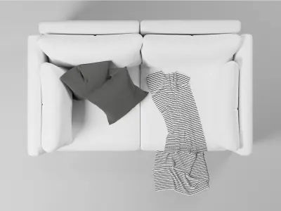 Valentuna Modular Sofa 3D model
