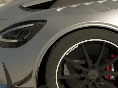 Mercedes-AMG GT Black Series 20 3D model