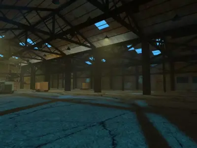 Abandoned Factory 3D model