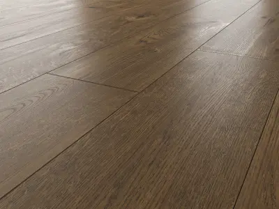 Wooden floor Oak Estate NEW Brushed 3D model