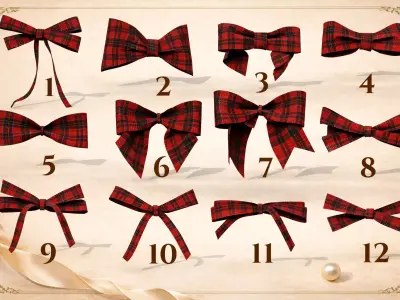 Bows Mini - Pack 01 Low-poly 3D model