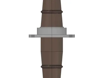 Voltage indoor mounting insulator PRB-20 Free 3D model