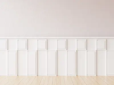 Wall Partition 01 Low-poly 3D model
