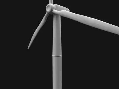 Wind generator Free 3D model